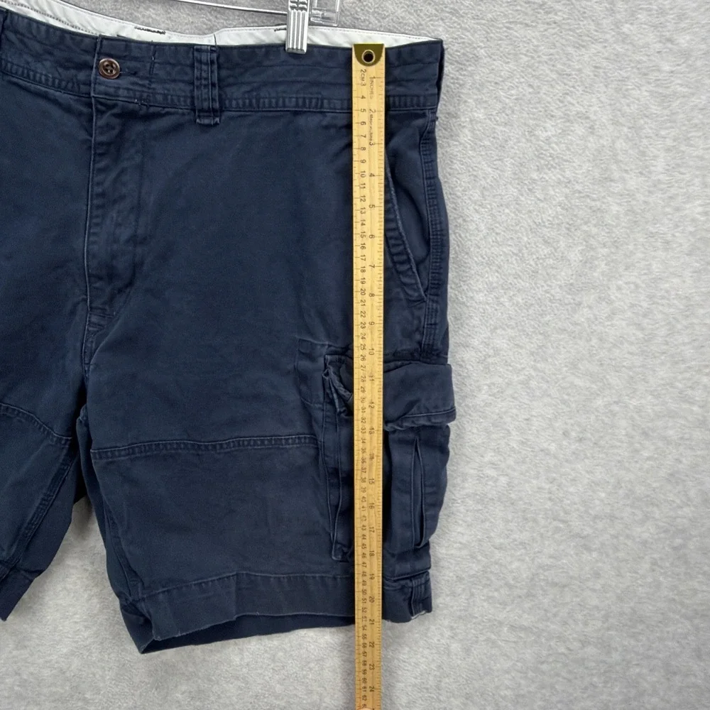 Polo Ralph Lauren Cargo Shorts Men 42 Navy Paratrooper Gellar Fatigue Preppy Y2K